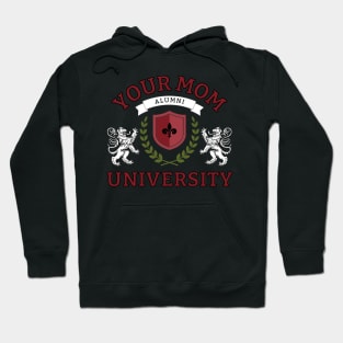 Vintage Your Mom University | Funny Gifts Hoodie